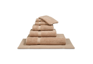 Vandyck Ranger Gant de toilette 16x22 praliné