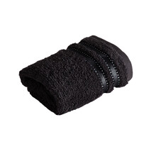 Vossen Gant de Visage Cult de Luxe 7900 Noir 30x30