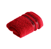 Gant de toilette Vossen Cult de Luxe 3705 Pourpre 30x30