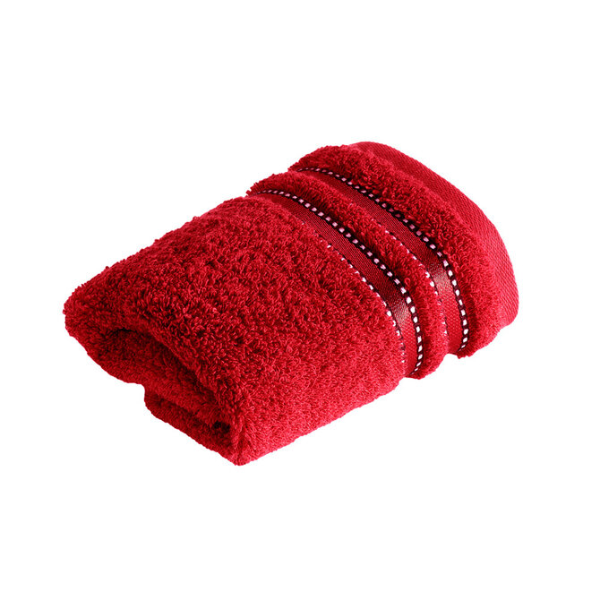 Gant de toilette Vossen Cult de Luxe 3705 Pourpre 30x30