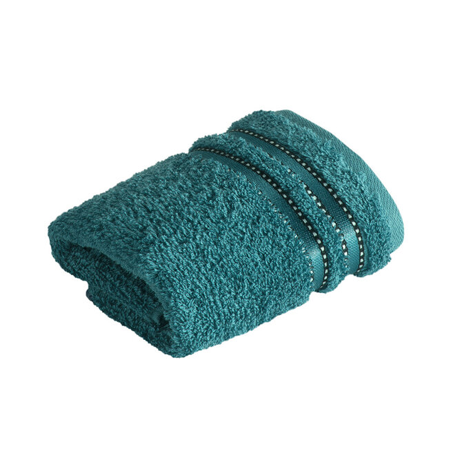 Vossen Gant de Toilette Cult de Luxe 5890 Lagoon 30x30