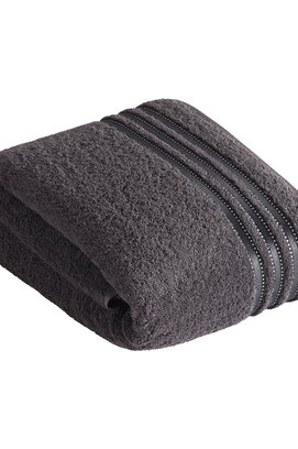Serviette de bain Vossen Cult de Luxe 7660 Graphite 100x150