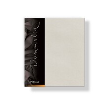 Taie d'oreiller Dommelin Uni Percale 200TC 516 Beige 60x70