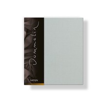 Dommelin Kussensloop Uni Satijn 300TC 523 Zilver 60x70