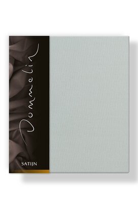 Taie d'oreiller Dommelin Uni Satin 300TC 523 Argent 60x70