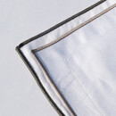 Dommelin Taie d'oreiller Dommelin Volant Dreamliner Satin 600TC Blanc 60x70 cm