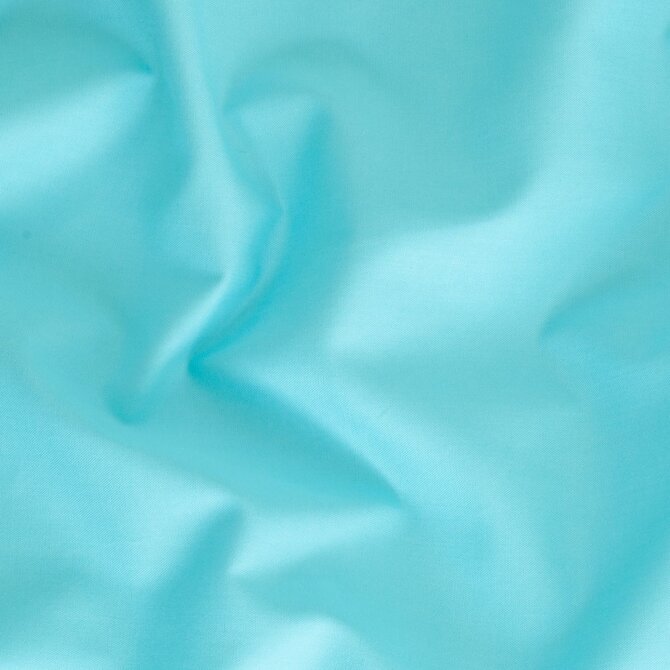 Taie d'oreiller Dommelin Uni Percale 200TC 569 Aigue-marine 60x70