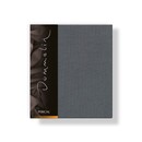 Dommelin Taie d'oreiller Dommelin Uni Percale 200TC 555 Gris Éléphant 60x70