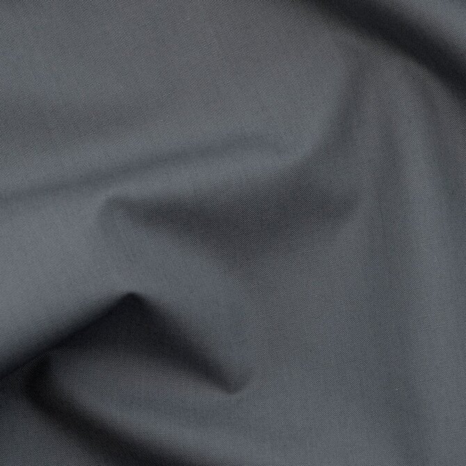 Taie d'oreiller Dommelin Uni Percale 200TC 555 Gris Éléphant 60x70