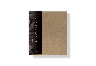 Taie d'oreiller Dommelin Uni Satin 300TC 574 Cappuccino 60x70