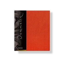 Taie d'oreiller Dommelin Uni Satin 300TC 577 Terracotta 50x70