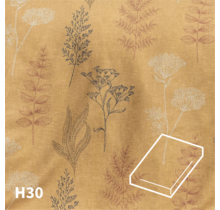 Taie d'oreiller Dommelin Erbe Satin 400TC Bronze-Camel 60x70