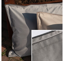 Dommelin Kussensloop Volant Dreamliner Satijn 600TC Zink 60x70 cm