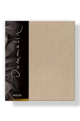 Taie d'oreiller Dommelin Uni Satin 300TC 549 Café 60x70
