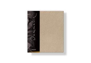 Taie d'oreiller Dommelin Uni Satin 300TC 549 Café 60x70