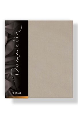 Taie d'oreiller Dommelin Uni Percale 200TC 514 Kaki 60x70