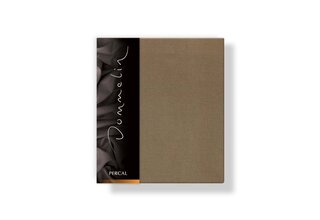 Taie d'oreiller Dommelin Uni Percale 200TC 574 Cappuccino 60x70