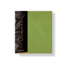 Taie d'oreiller Dommelin Uni Percale 200TC 586 Vert 60x70