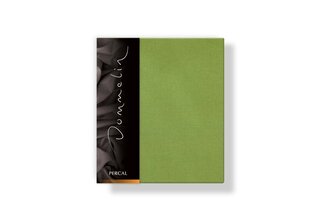 Taie d'oreiller Dommelin Uni Percale 200TC 586 Vert 60x70