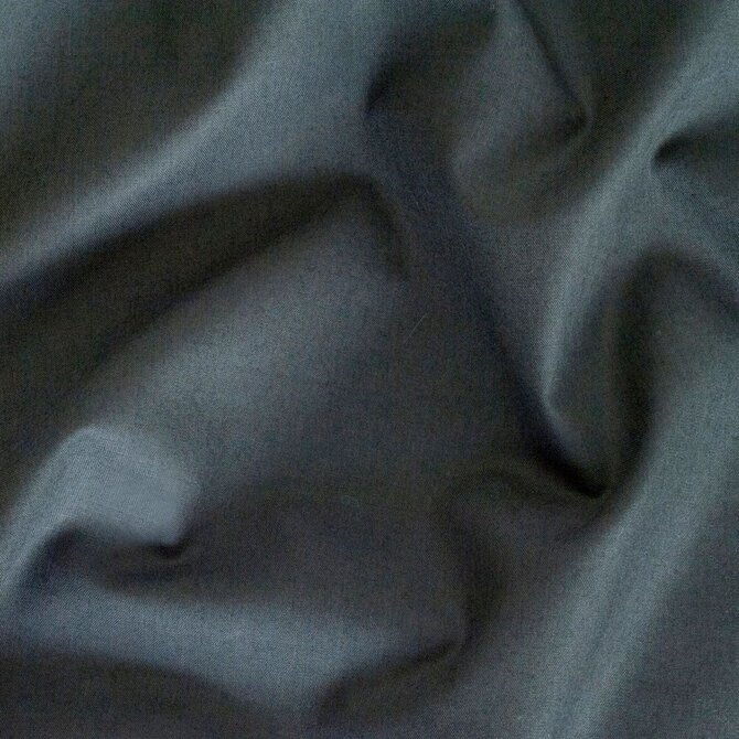 Taie d'oreiller Dommelin Uni Percale 200TC 585 Gris Foncé 60x70