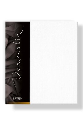 Taie d'oreiller Dommelin Uni Satin 300TC 510 Blanc 60x70