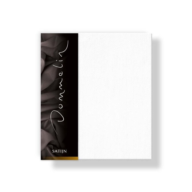 Taie d'oreiller Dommelin Uni Satin 300TC 510 Blanc 60x70 Taie d'oreiller Dommelin Uni Satin 300TC 510 Blanc 60x70