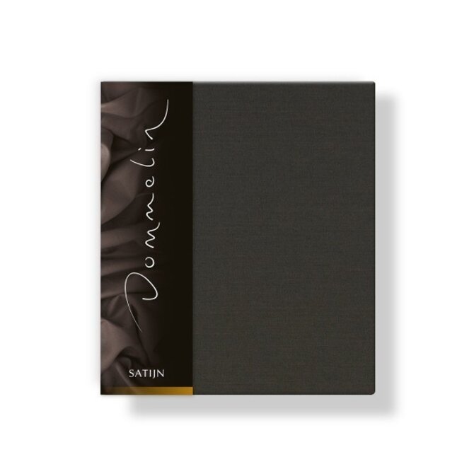 Taie d'oreiller Dommelin Uni Satin 300TC 508 Argile 50x70