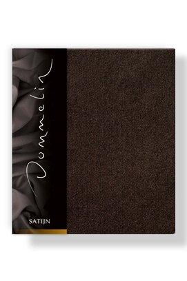 Taie d'oreiller Dommelin Uni Satin 300TC 575 Choco 50x70