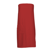 Carl Ross saunakilt dames 30100 deep red 80x140cm