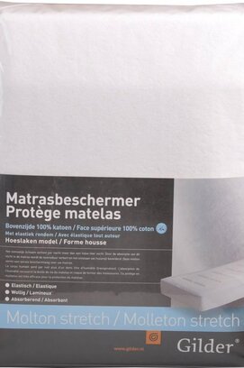Gilder Molton Stretch Blanc 160x220/180x200