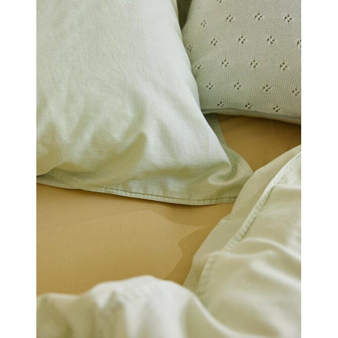 Essenza Guy housse de couette 2p Pistache 200x220