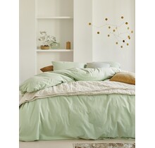 Essenza Guy housse de couette 2p Pistache 240x220