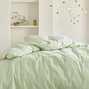 Essenza Essenza Guy housse de couette 2p Pistache 260x220