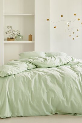 Essenza Guy housse de couette 2p Pistache 260x220