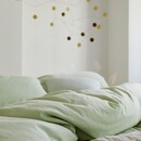Essenza Essenza Guy housse de couette 2p Pistache 260x220