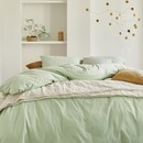 Essenza Essenza Guy housse de couette 2p Pistache 260x220