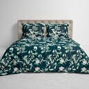 Heckett & Lane Heckett&Lane GOTS Cleo Housse de Couette Vert Bouteille