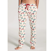 Calida Dames pyjamabroek lang 29199 Star White (36/38) XS