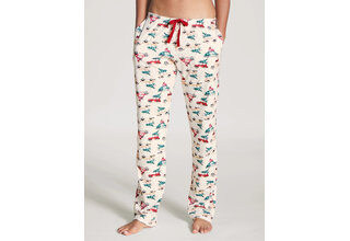 Calida Dames pyjamabroek lang 29199 Star White (36/38) XS