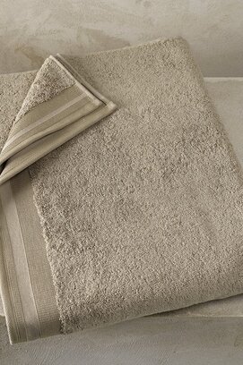 De Witte Lietaer badlaken Excellence Taupe 100x150