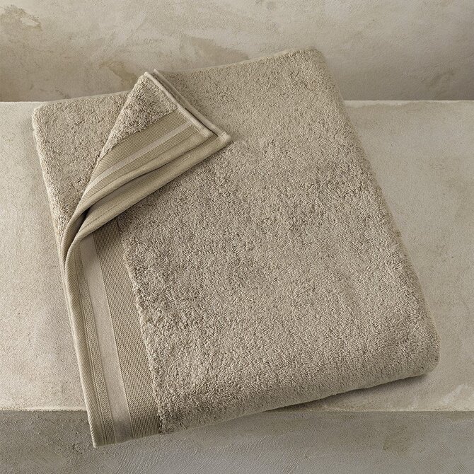 De Witte Lietaer badlaken Excellence Taupe 100x150
