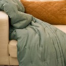 Essenza Essenza Ruth Quilt 270x265 Laurel green