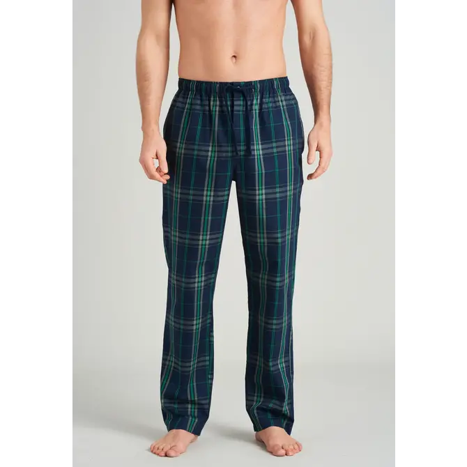 Pantalon de pyjama Schiesser 175247 homme vert