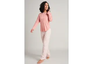 Pyjama pour femme Schiesser 175550 terracotta 44