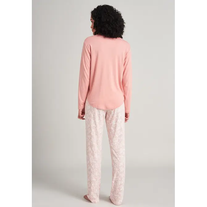 Pyjama femme Schiesser 175550 terracotta 44