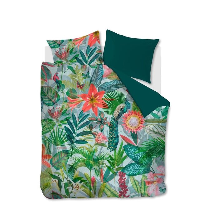 Beddinghouse dekbedovertrek Manoa groen