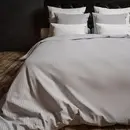 Heckett & Lane Heckett&Lane Uni Stripe Dekbedovertrek Glacier grey