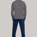 Schiesser Schiesser herenpyjama 173866 lang nachtblauw