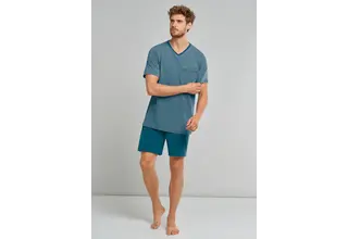 Schiesser heren shortama 173862 petrol