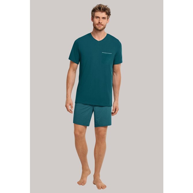 Schiesser shortama  174529 heren petrol